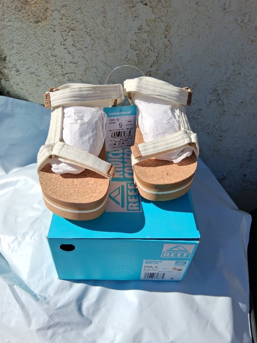 REEF CUSHION REM HI Women’s Whisper White Size 9 CI9321 New in Box